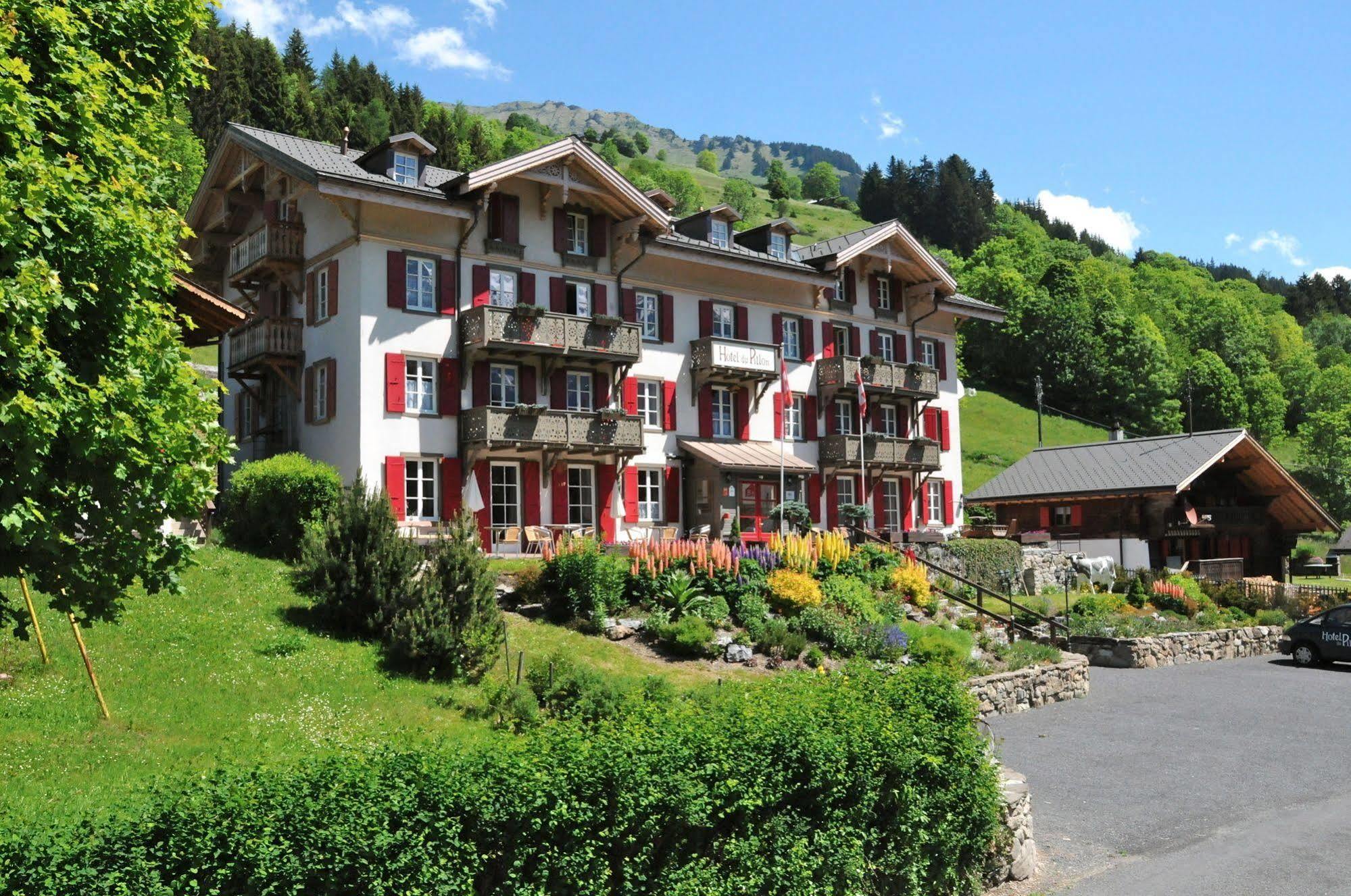 Historic Hotel Du Pillon レ・ディアブルレ エクステリア 写真