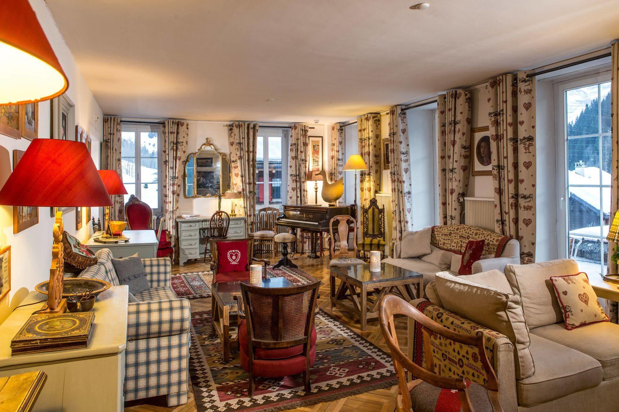 Historic Hotel Du Pillon レ・ディアブルレ エクステリア 写真